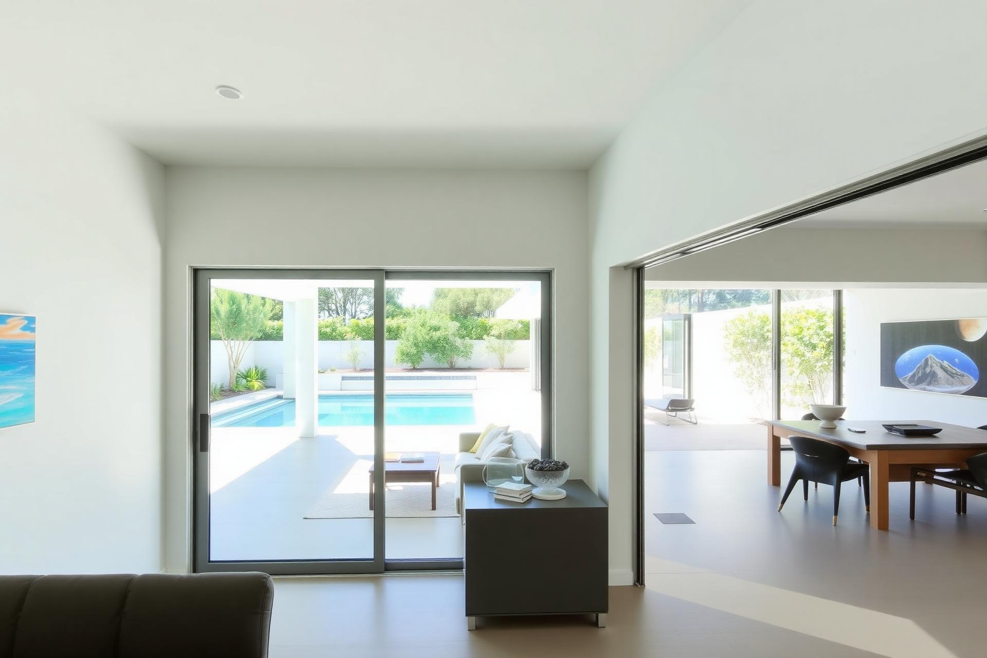 Sliding patio door service, coastal Perth home